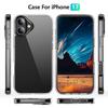 Чехол для мобильного телефона для IPhone 17 2-в-1 Защитный чехол для мобильного телефона ТПУ+ПК Прозрачный чехол для мобильного телефона для IPhone 13 Аксессуары для мобильного телефона