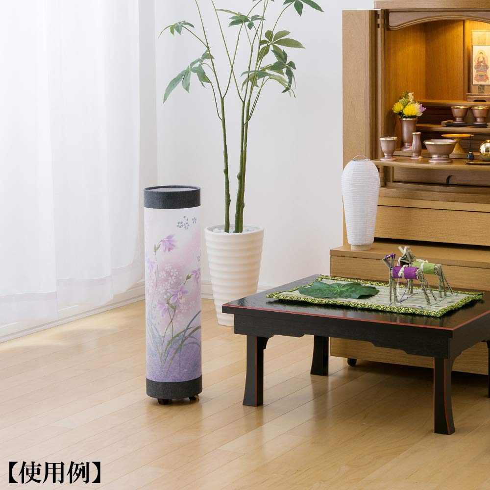 Buddhist Altar Shop Takita Shoten Bon Rotating Dreamy Lights 1 U201 Height 51cm X Width 13cm Standing Certificate Included Lanterns, Lanterns, No.