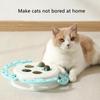 Interactive Cat Puzzle Toy Mental Stimulation Treat Dispenser Cat Mint Cat Activity Toy for Indoor Cats Entertainment