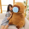 Big Funny Cartoon Snot Bubble Capybara Plush Toy Giant Soft Capybara Doll Ugly Cute Birthday Gift Exhibition Hall Deco 35inch