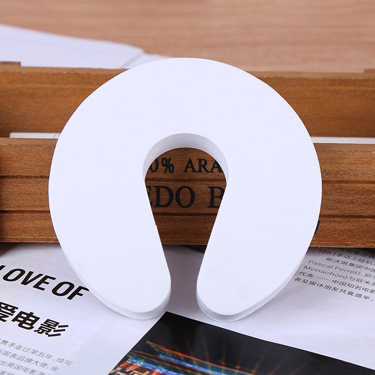 2.2CM Thick Child Safety Anti-Pinch Door Guard, Foam U-Shaped Door Clip for Home Protection