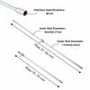 M3/8  Interface Fishing Bank Stick 40-70cm Length Fishing Rod Rest  Outdoor Fishing