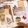 Ретро Набор Наклеек Газетные Вырезки - Коллаж для DIY Журнала с Уникальными Неповторяющимися Дизайнами
