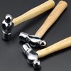 Wooden Handle Mini Hammer Multi Function Ball Peen Hammer Double-Faced Hammer  Woodworking