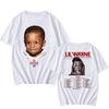 Футболка Lil Wayne Tha Carter VI Tour 2025 с принтом нового альбома, летняя мужская футболка свободного кроя, одежда для мужчин и женщин, унисекс, лето