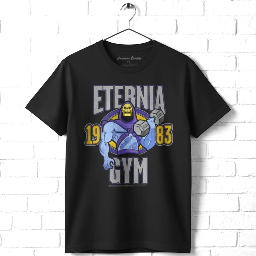 Masters of the Universe Skeletor Eternia Gym 1983 Men's T Shirt He-Man Weights