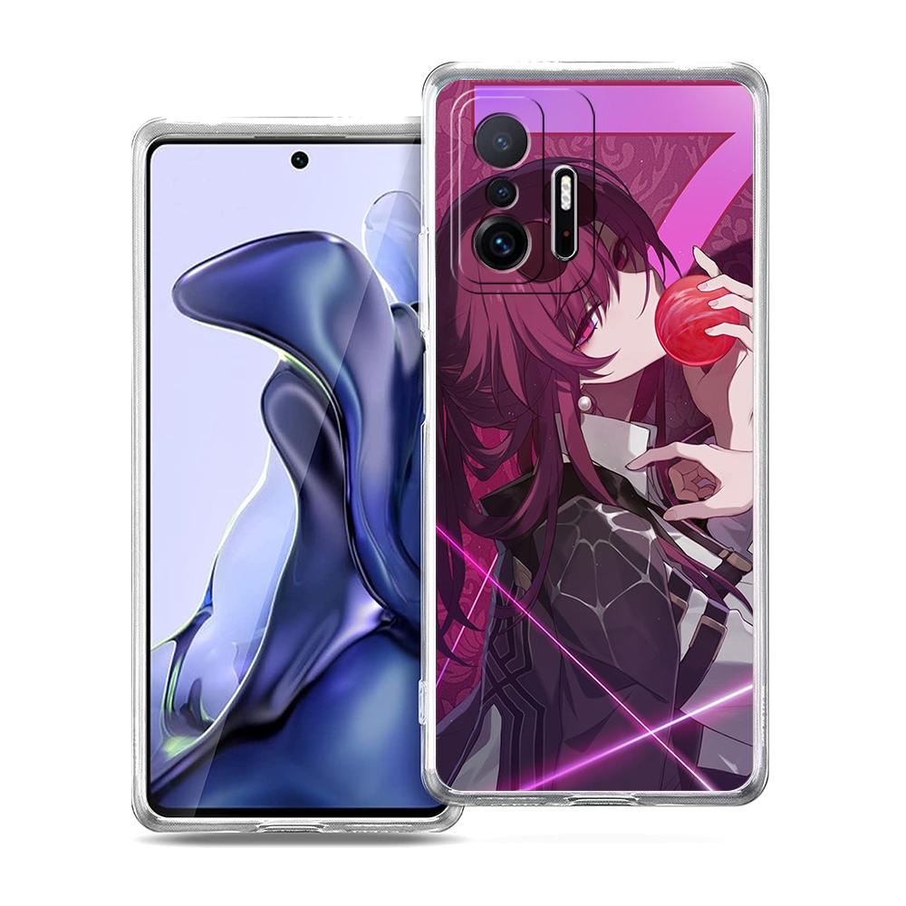 Чехол для телефона Honkai Star Rail Для Xiaomi 14 13 12 Lite Mi 11 Ultra 11X 13T 12T 11T Для Poco X5 X4 X3 NFC F5 F4 M4 Pro 5G Чехол