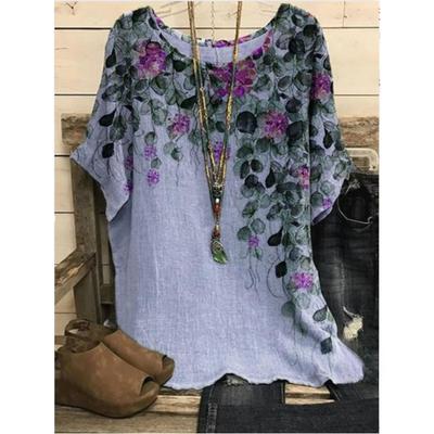 Женская повседневная футболка с принтом 3D Cat Animal, винтажная свободная футболка с коротким рукавом, топы больших размеров на весну и лето