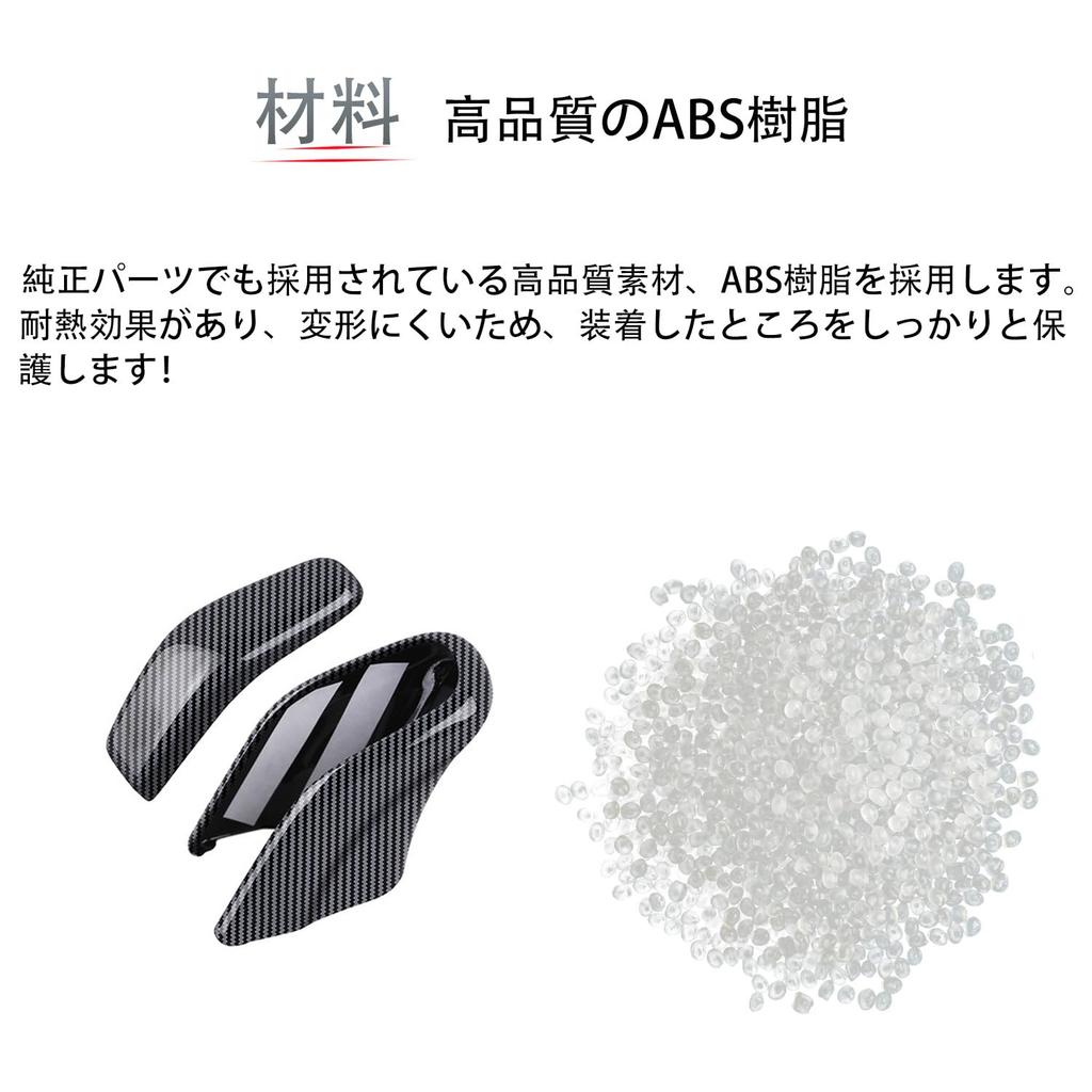 YOFAMO Toyota New Alphard 40 Series AAHH40WAAHH45W Vellfire 40 Series Shift Knob Cover Specially Designed ABS Resin Shift Knob Cover June 2023 ~