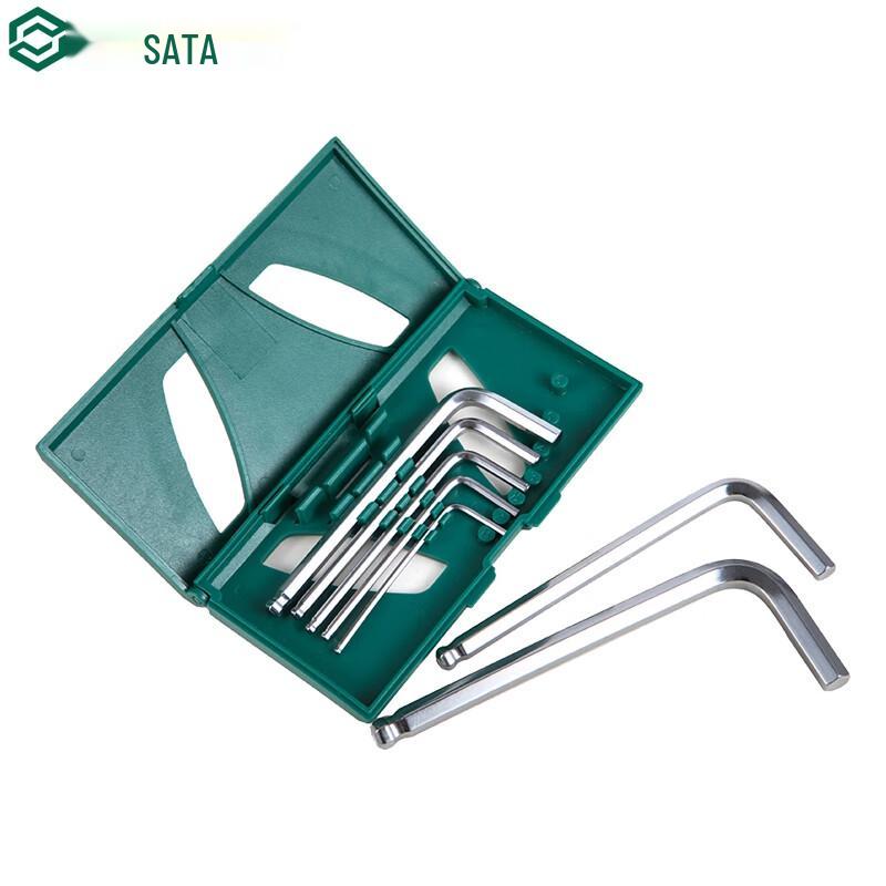 SATA 09125 Набор из 7 шестигранных ключей с шаровым наконечником