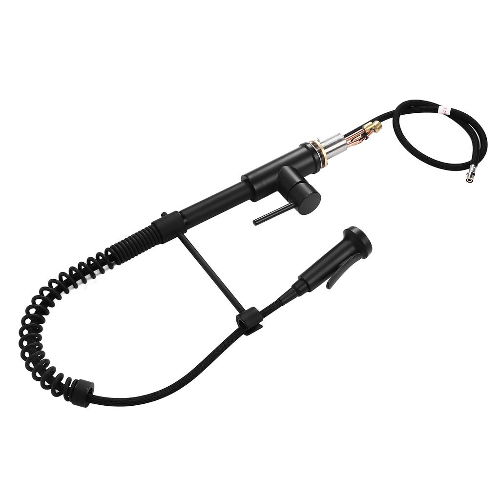 G1/2 гибкий выдвижной кран черный смеситель для мойки холодной и горячей воды кран для раковины водопроводный кран для домашнего хозяйства