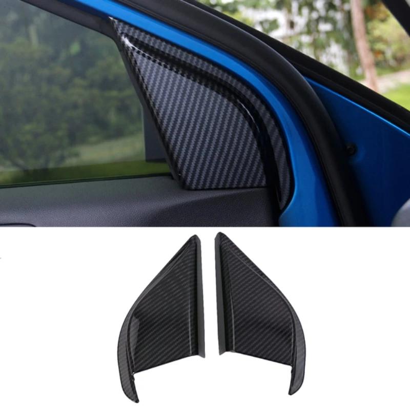 For Ford Focus 2024 Carbon Fiber Interior Accessories Door Armrest Window Lift Button gear panle rear air Cover Trim