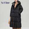 Yalu RS Women's Long Warm Hooded Down Jacket