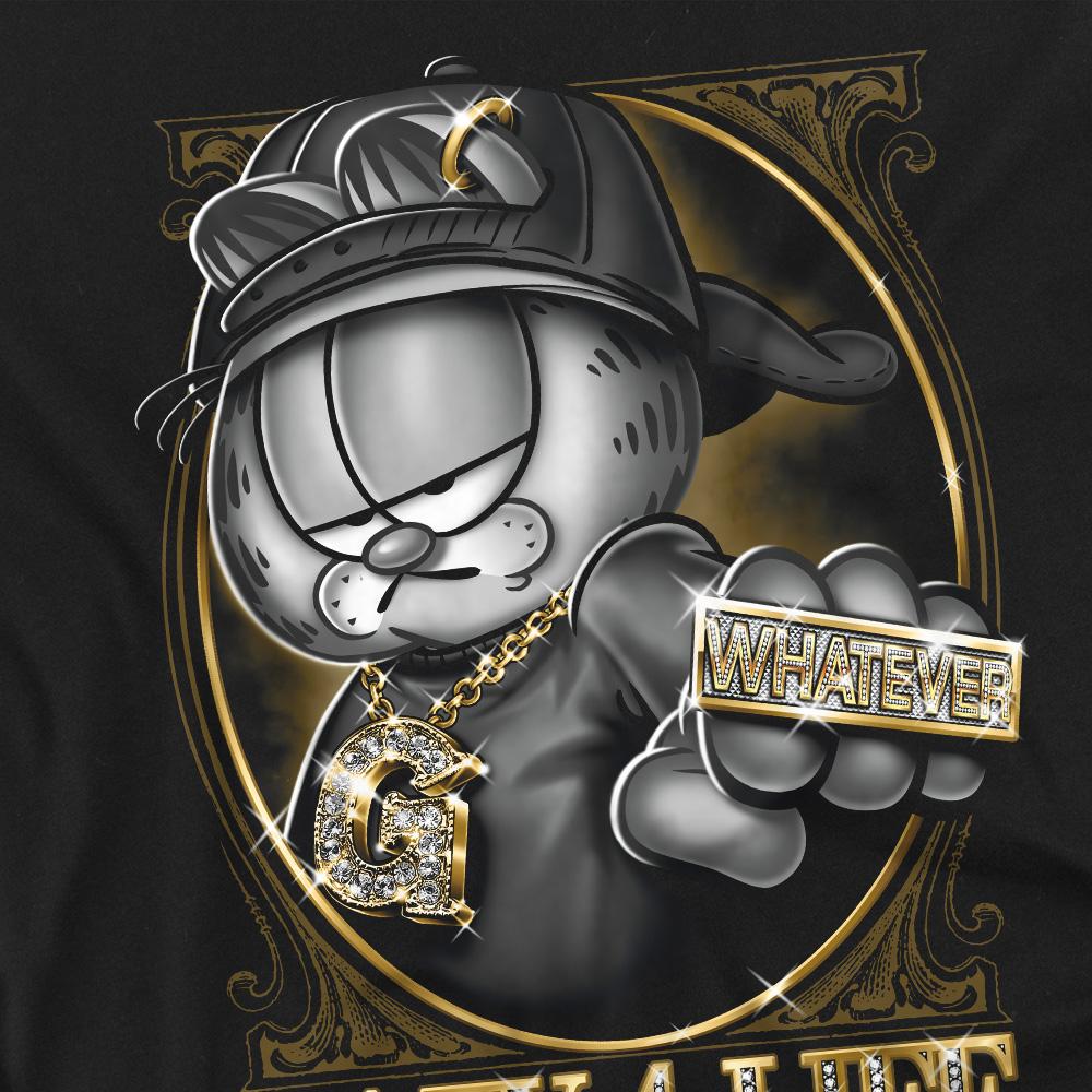 Garfield Unisex Adult Lazy 4 Life T-Shirt