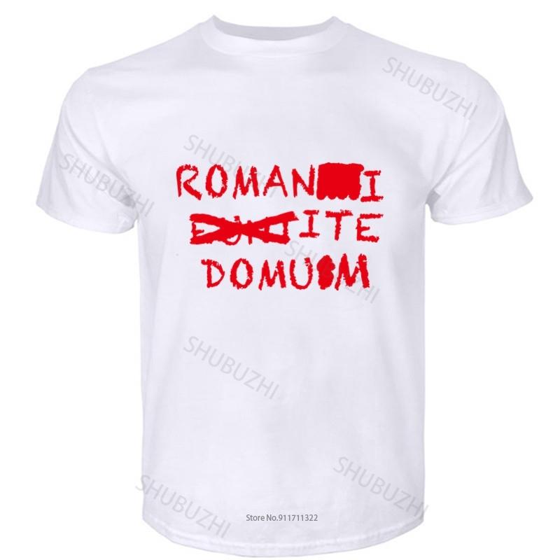 Cotton Tshirt for Boys Brand T Shirt Mens Loose Romans Go Home Romani Ite Domum T-Shirt Romanes Eunt Domus Brian