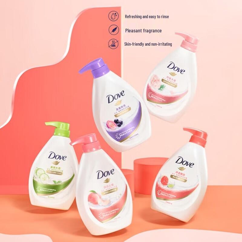 Dove Revitalizing Refreshing Shower Gel 3-Pack