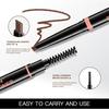 Lakerain  Waterproof and Sweat-proof Eyebrow Pencil, Rotating Eyebrow Pencil, Non-faint and Non-fading Wild Eyebrow Pencil