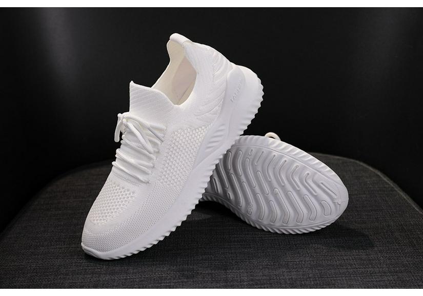Модные женские весенние легкие кроссовки Flyknit на шнуровке и без