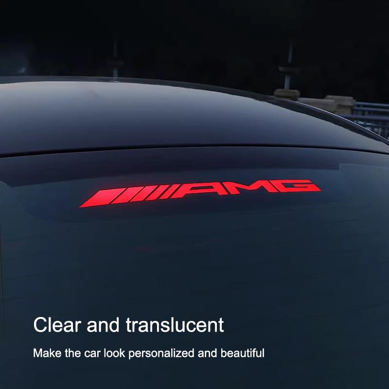 Автомобильный дополнительный стоп-сигнал AMG Проекционная плата Модификация Наклейка Для Mercedes Benz AMG W223 W213 W206 W464 W247 W167 W166 ZU9