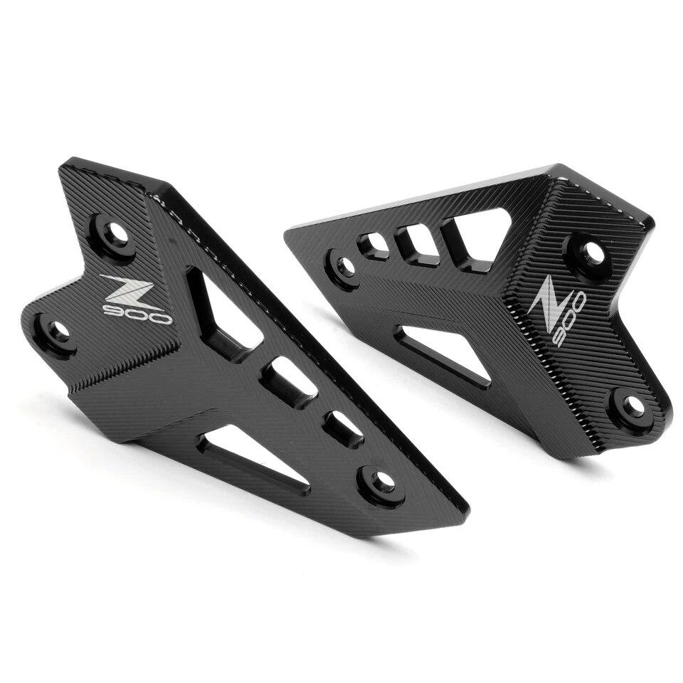 Аксессуары для мотоциклов, подножка для защиты пятки, защитная пленка, крепление для защиты пятки для Kawasaki Z900 Z 900 2017-