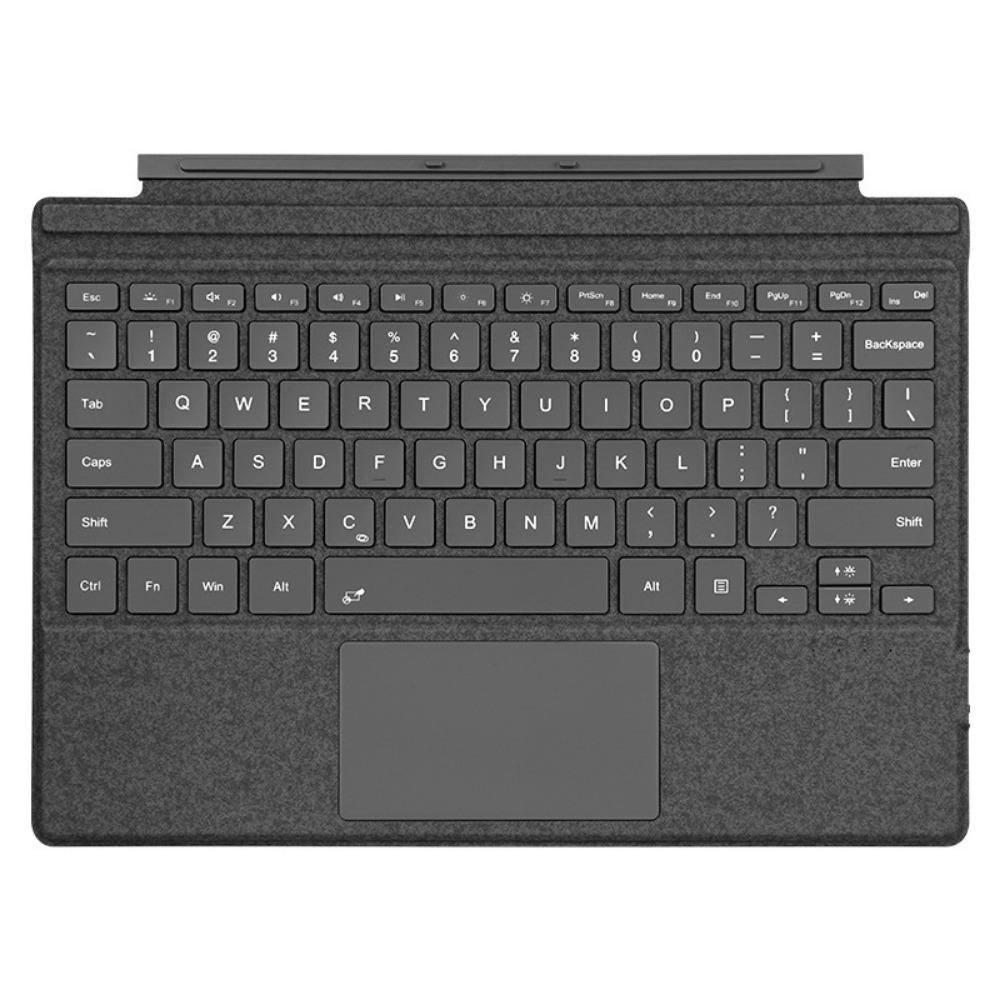 Bluetooth-клавиатура для Microsoft Surface Pro 9 с цветной подсветкой и беспроводной магнитной зарядкой