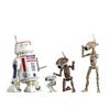 Star Wars Black Series 4 Pack Collector Mandalorian Mechanical Droid Figures R5-D4, BD-72,