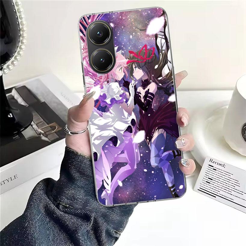 Мягкий чехол для телефона Madoka Magica для Xiaomi Redmi 15C 15 13C 13 Poco X5 X6 X7 F7 Ultra M7 12C 12 10 10C 9C 9A 9T 9 Fundas Poc