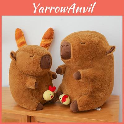 Милая Плюшевая Игрушка Капибара Цыпленок Выдвижной Мягкий Зверь Водяная Морская Свинка Кукла Очаровательная Уродливая Кукла Оптовый Завод
