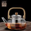 Transparent Japanese Style Teapot 1000ml Borosilicate Glass Teapot Flower Tea Kettle  Tea Brewing