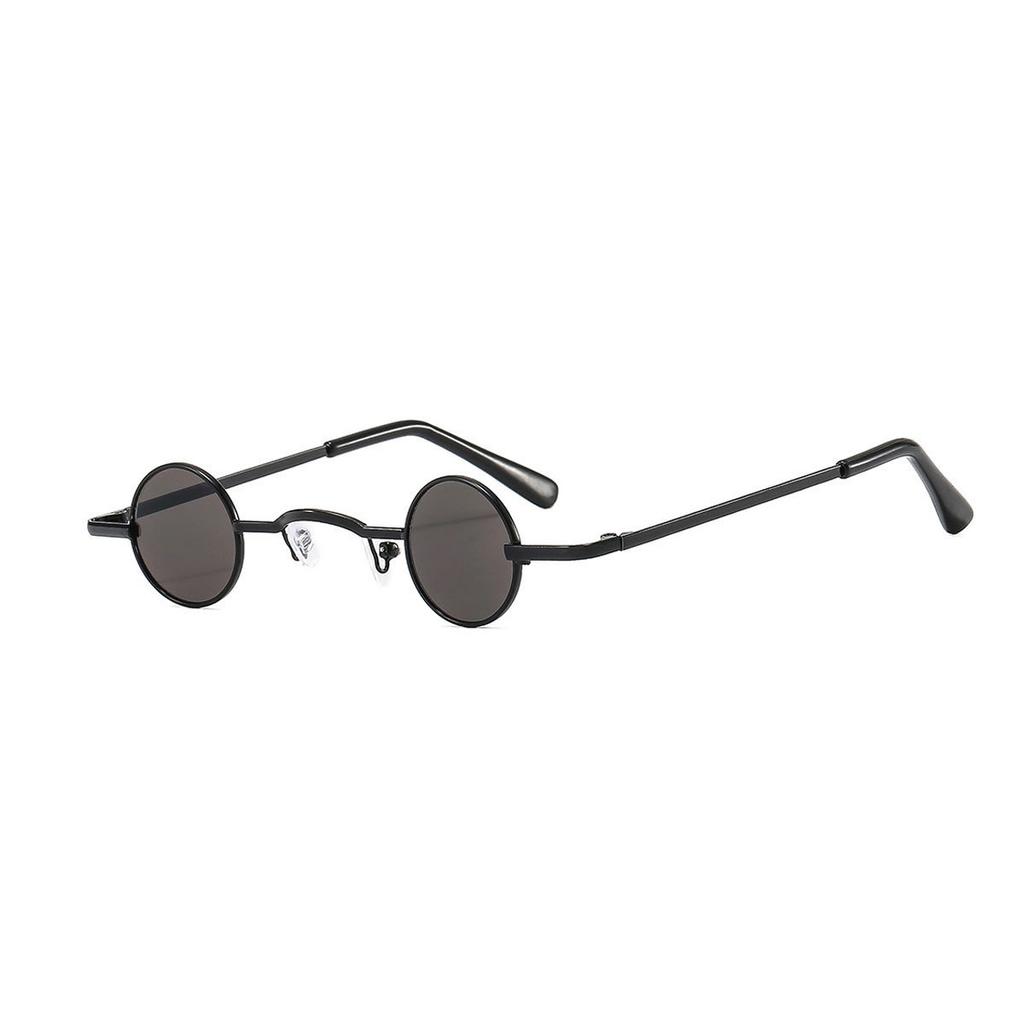 Tiny Round Retro Sunglasses For Men Women Metal Frame UV400 Protection Steampunk Shades For Street Style KJ177