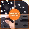 2PCS 5 Inch 8 Hole Grinder Wheel Accessories Rubber Backing Plate Advanced Dust Control Technology for Smooth Finishing