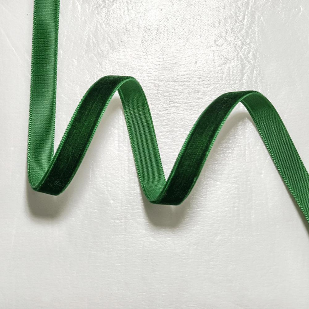 Новая 5-ярдовая бархатная лента 6/10/15/20/25/40 мм Лента для упаковки подарков своими руками Односторонняя Велюровая лента Цветок-бант Букет