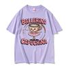 Italian Brainrot T Shirts Cute Ballerina Capuchina Funny Coffee Meme Kawaii Tshirts Unisex Women Retro Summer Short Sleeve Tshirt