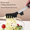 9.12-14 дюймов Силиконовые термостойкие кухонные щипцы для пасты, салата, барбекю