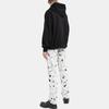 OFF WHITE Вышитый Худи со Спреем Helvetica Skate OMBB085F22FLE0021001
