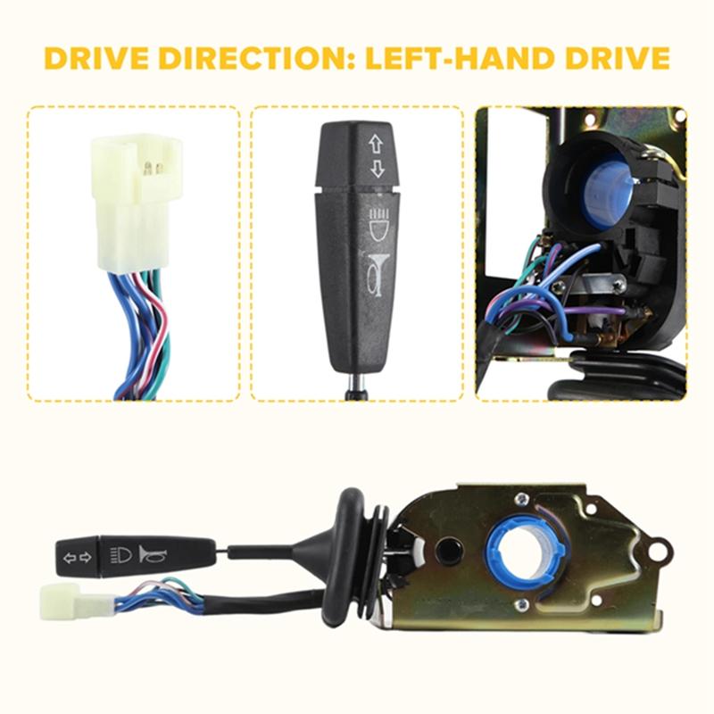 Car Steering Column Switch For Land Rover Defender L316 LD 90-12 Pick Up Suv 2.2 2.4 2.5 XPB101290 LR23-101290 LHD