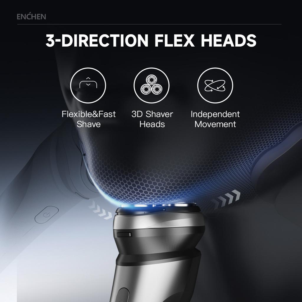 Xiaomi ENCHEN BlackStone Max Electric Shaver Razor Beard Trimmer