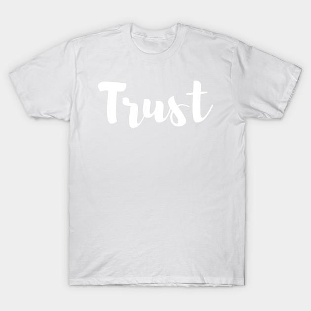 Unisex Fashion TShirt Trust Print TShirt Plus Size S-5XL T-Shirt 100%Cotton Tops O Neck Short Sleeve Tees