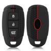 Silicone Car Key Case for Hyundai Palisade 2023 Elantra GT Santa Fe I30 Ix35 KONA Encino Solaris Azera Grandeur Ig Accent