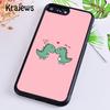 Krajews Cute Cactus Avocado Cactus Dinosaur Phone Case For iPhone 17 Air 16 15 14 plus 11 12 13 pro ma Plus coque Fundas