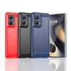 For Cover Motorola Edge 2024 Case For Moto Edge 2024 Anti-knock Soft TPU Silicone Carbon Fiber Back Case For Moto Edge 2024 Case
