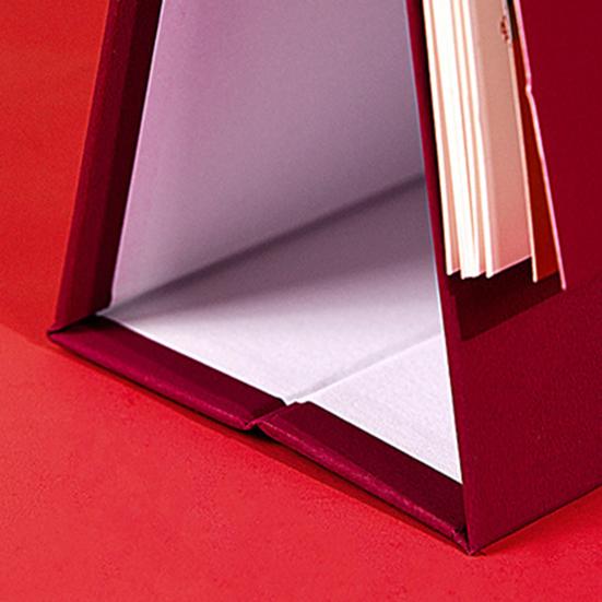 Календарь на Новый год 2026 в китайском стиле, настольный календарь с благоприятным дизайном золотой лошади, практичный