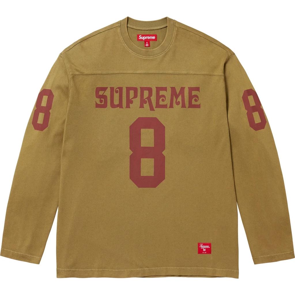 Supreme Футбольная футболка с длинным рукавом от партнера SUP-SS25-090