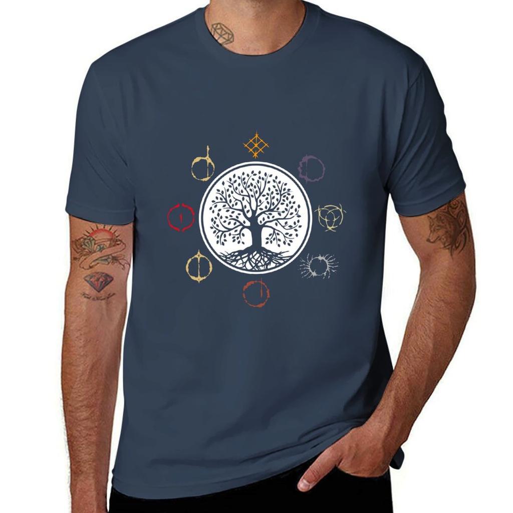 Erdtree with Runes TShirt Halloween Theme TShirt