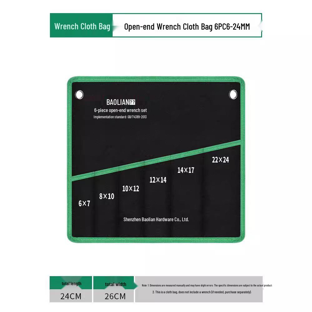 Многофункциональная сумка для инструментов Baolian - Утолщенный холщовый органайзер для наборов и отдельных Torx-ключей