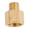 1/4" Female NPT Brass Fitting Pumps Pneumatic Connectors Straight Adapter