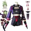 Game  Kuki Shinobu Cosplay Costume Women Anime Outfit Wig Full Set Halloween Party Clothes