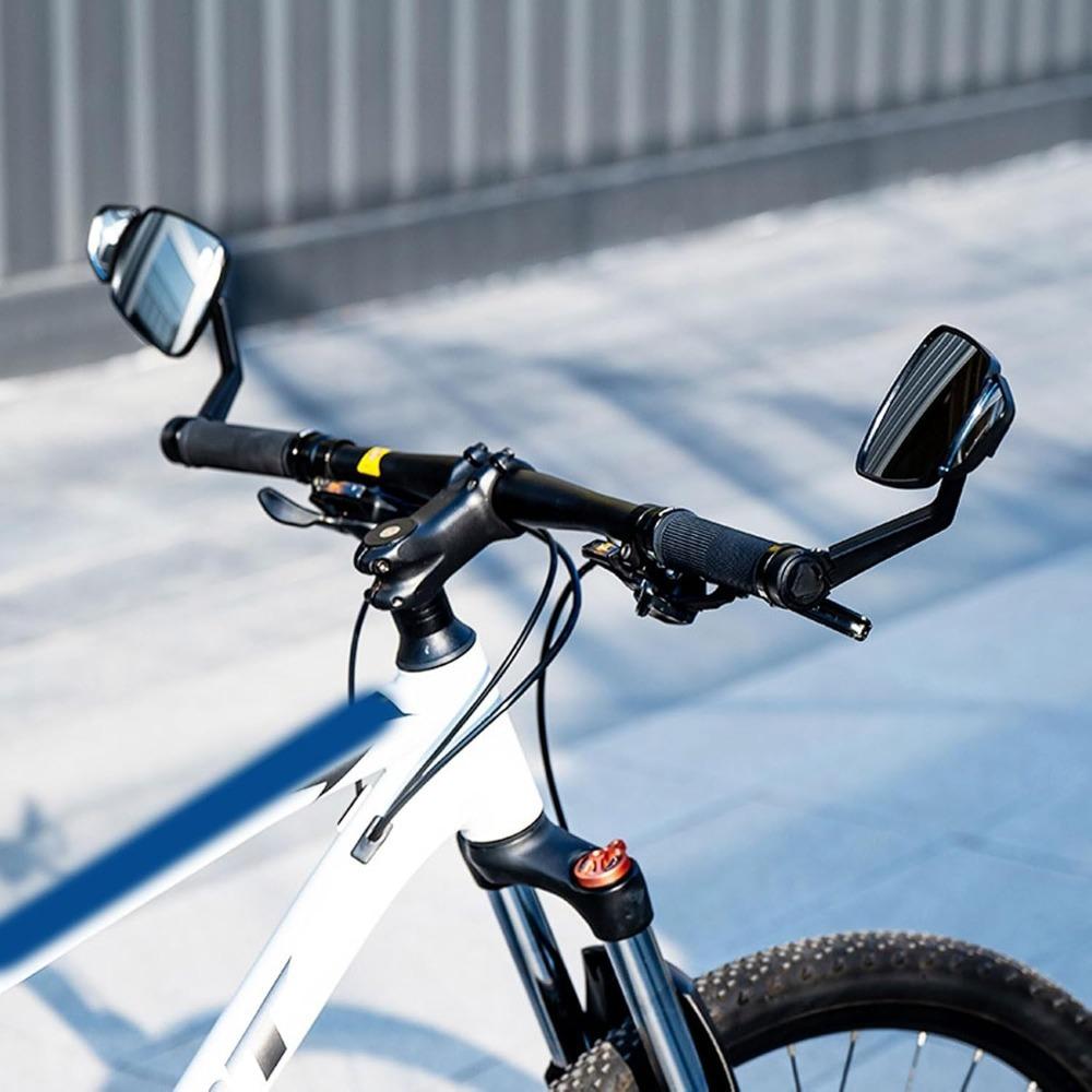 Glass ,Acrylic Bike Mirror ABS Frame Bicycle Rear View Mirror  15 To 22mm Handlebars