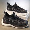 Men's shoes spring and autumn new fly-woven breathable comfortable soft sole versatile running sports shoes men's casual shoes