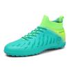 Men's New Trendy High Top Soccer Shoes Anti-Slip High Quality Training Football Boots Children's Outdoor Durable Sneakers